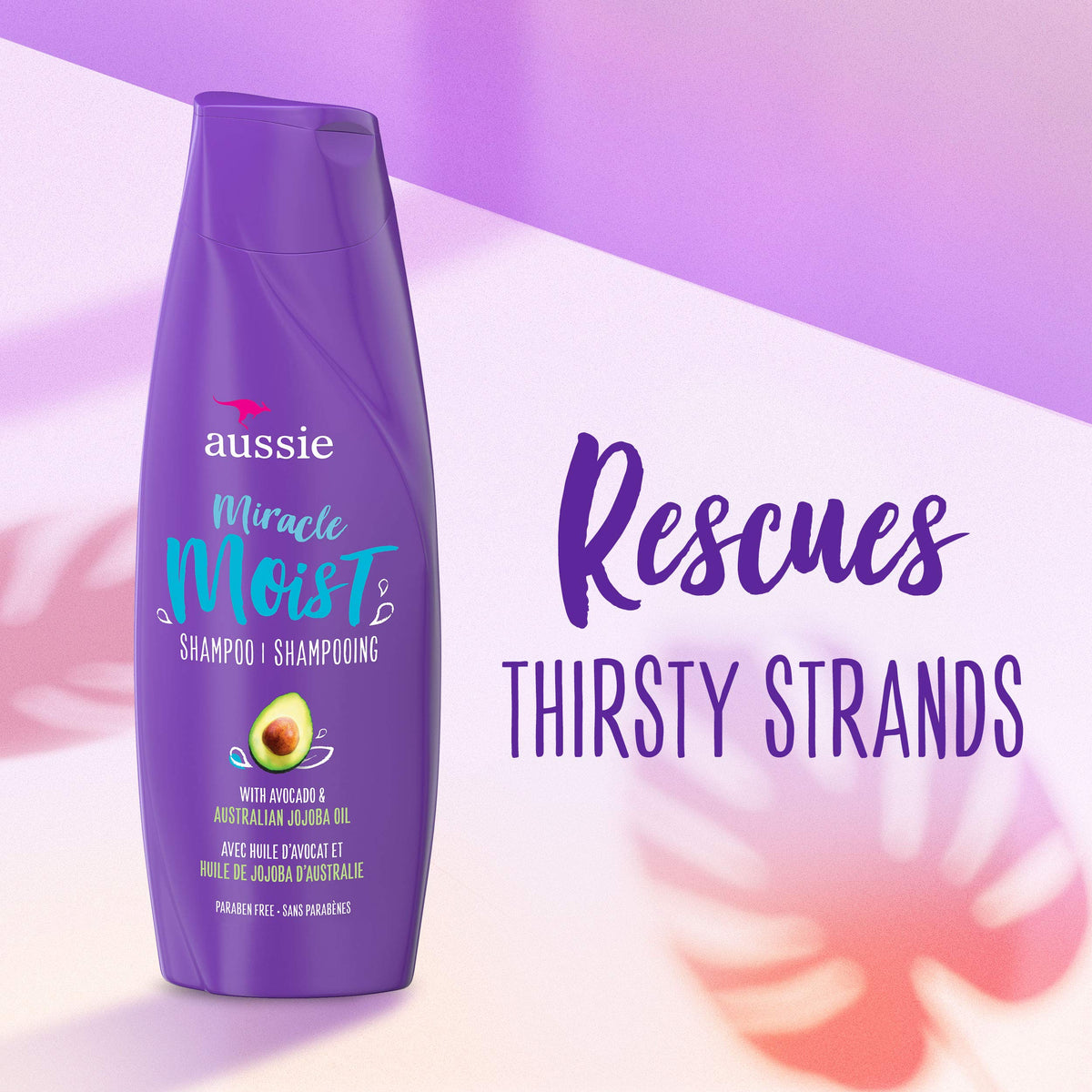 Aussie conditioner cream close-up, rich texture for smooth detangling