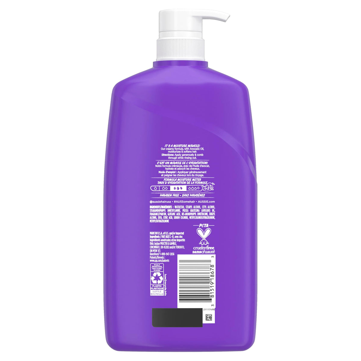 Aussie bottle on bathroom shelf in lifestyle setting implying daily routine upgrade