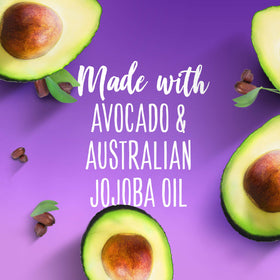 Aussie shampoo lather on palm, gentle cleanse and moisture