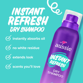 Aussie spray action closeup demonstrating fine mist for even coverage