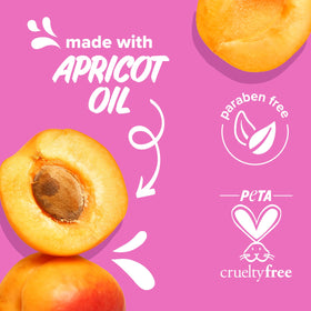 Aussie shampoo pouring into hand demonstrating smooth, moisturizing pour