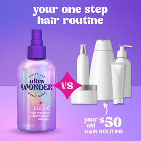 Aussie spritz refreshing dry curls to remove frizz and revive shape