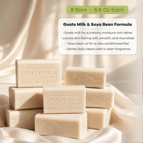 Australian Botanical Soap rich creamy lather in hand for effective cleansing