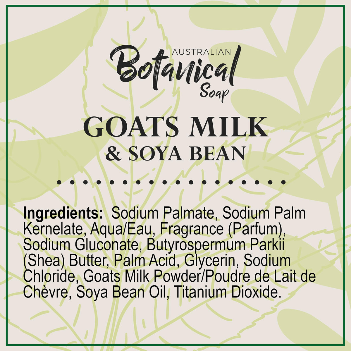 Australian Botanical Soap assorted packaging styles showing product variety