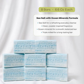 Australian Botanical Soap lather on hand demonstrating rich foam and gentle conditioning