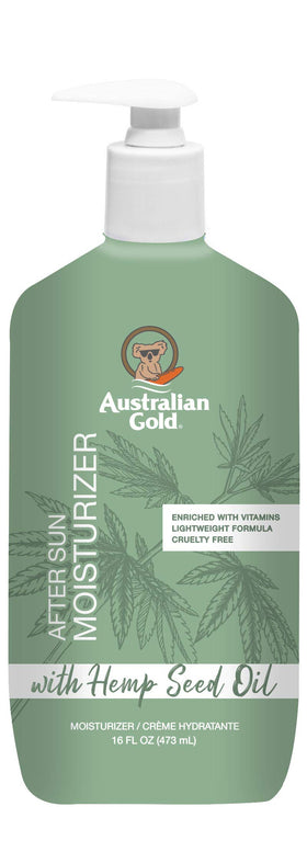 Australian Gold front bottle view showing product and benefits