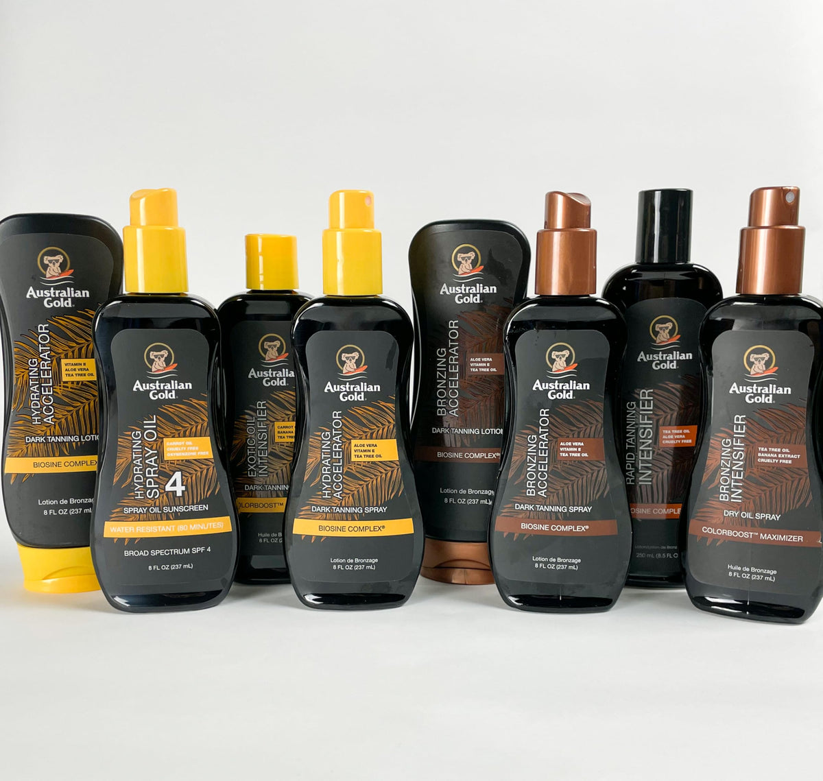 Australian Gold oil texture on skin showing non-greasy absorption and hydration benefit