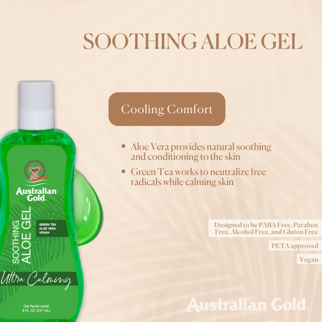 Australian Gold pump and cap detail for controlled gel application benefit