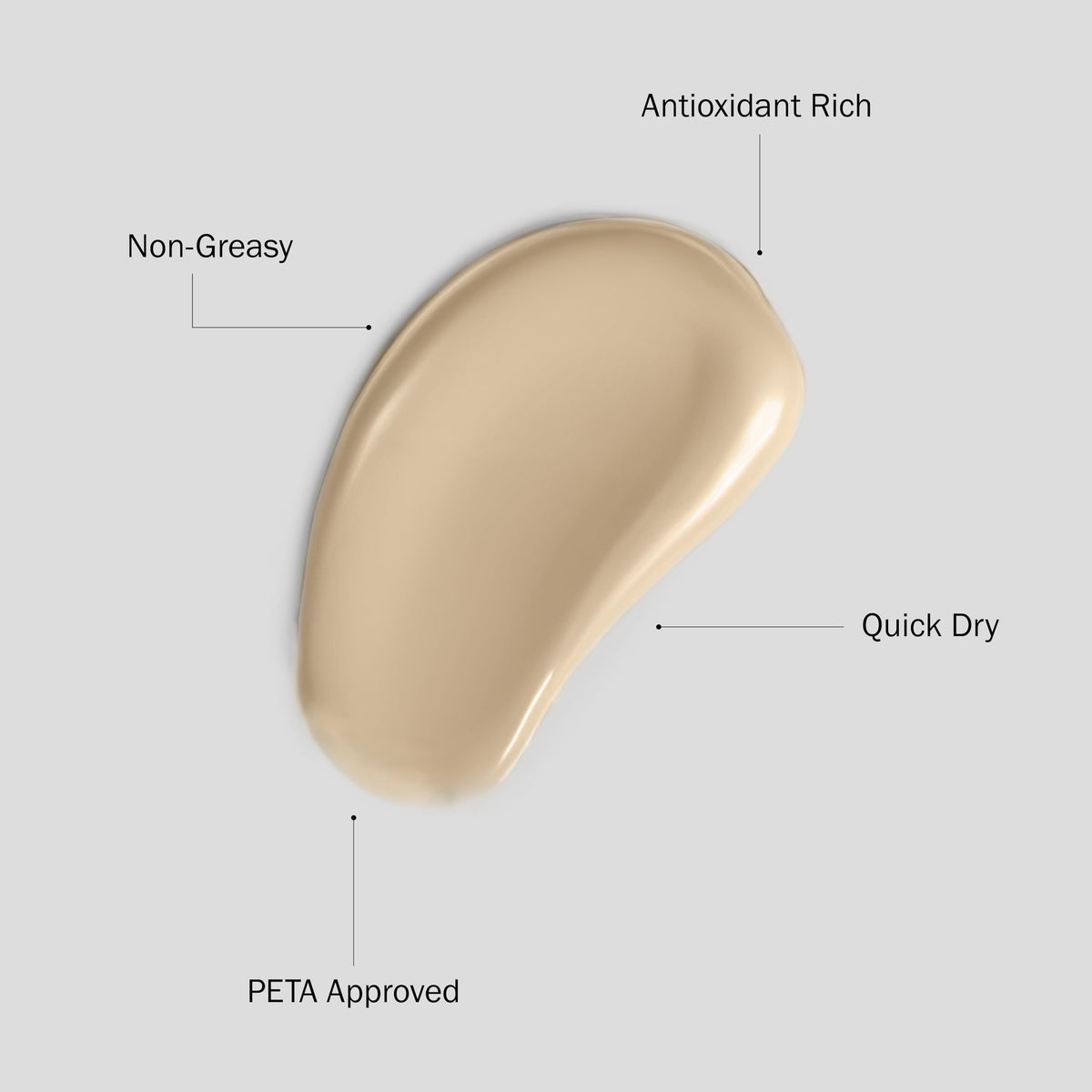 Australian Gold close-up lotion texture demonstrating fast absorption benefit