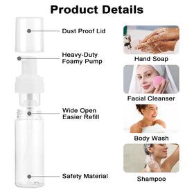 Autdor dispensing foam into hand illustrating quick lather and efficient use