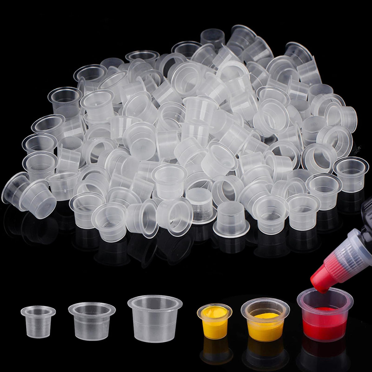 Autdor front packaging showing 300-piece mixed ink caps and tidy storage benefit