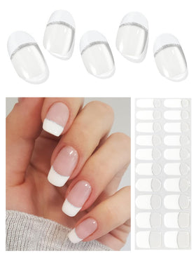 AutyaMee front packaging showing white French tip and kit contents for convenience