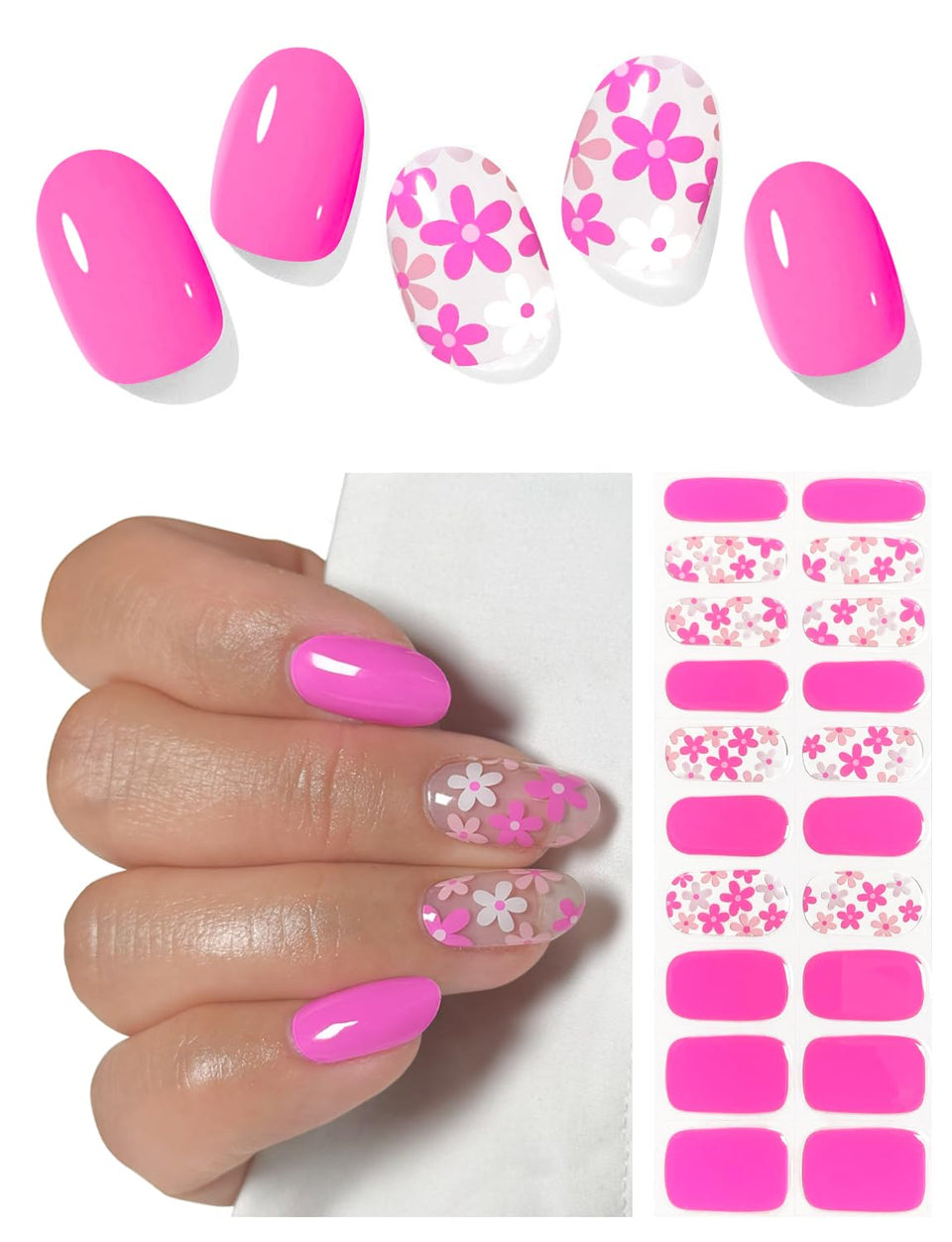 AutyaMee front packaging showing Hot Pink Flower design and kit contents for quick setup