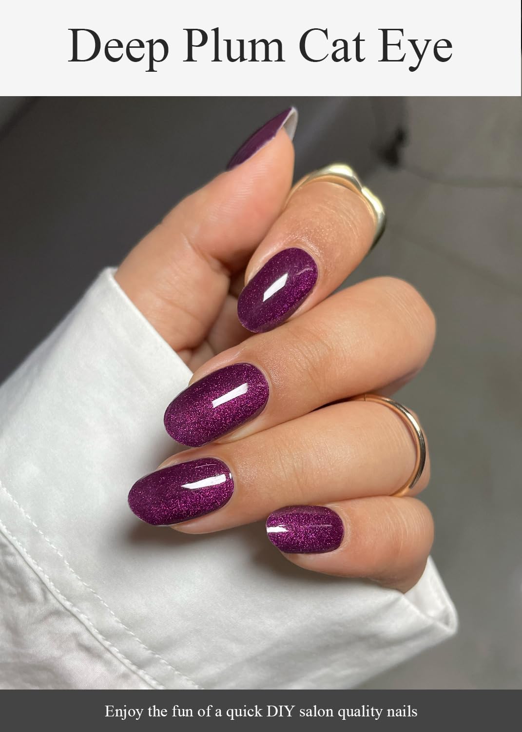 AutyaMee strips on hand showing scale and natural nail coverage benefit