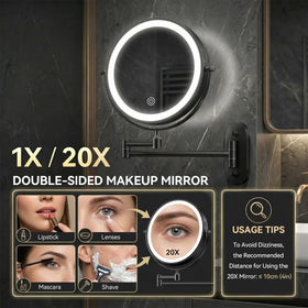 Auxmir close-up of 20X magnifying side highlighting precise-detail visibility benefit