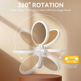 Auxmir held in hand to show scale, lightweight design easy to carry