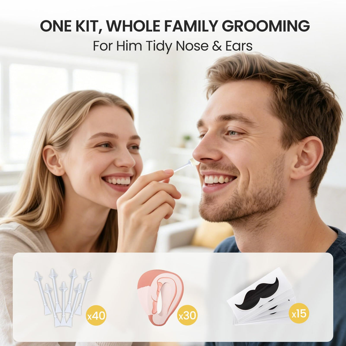 AUZEAL mini heater in makeup bag lifestyle image showing travel-ready grooming benefit