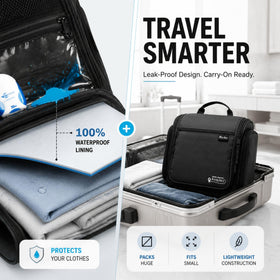 avajex waterproof inner lining detail protecting luggage from spills and stains