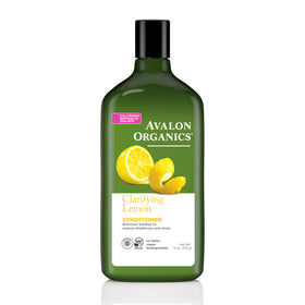 Avalon Organics front packaging showing bottle and lemon imagery for clarity