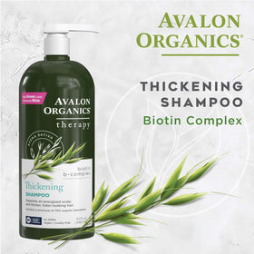Avalon Organics shampoo paired with matching conditioner for a full routine benefit