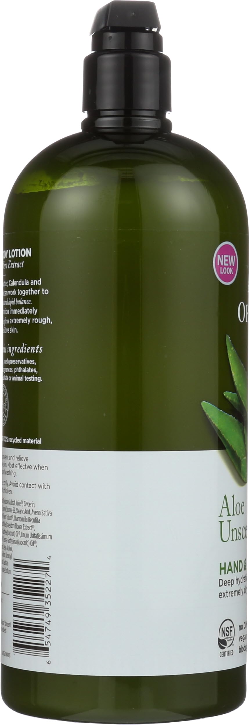 Avalon Organics hands applying lotion to dry skin demonstrating soothing relief