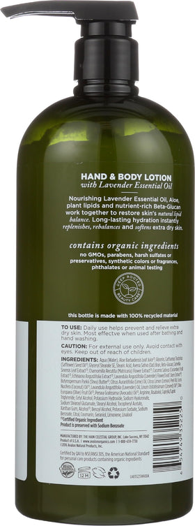 Avalon Organics pump dispenser close-up for easy, mess-free use