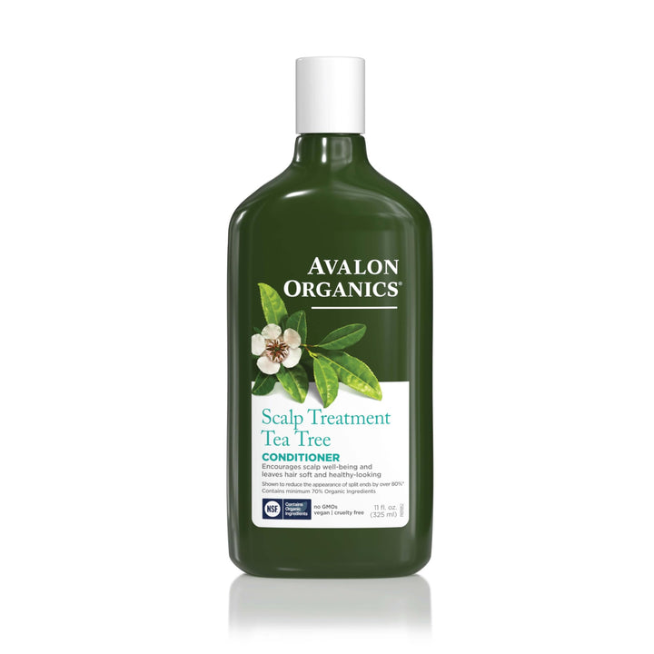Avalon Organics front packaging showing label and size for clear product ID and benefits