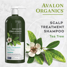 Avalon Organics shampoo lather texture close-up demonstrating rich cleansing foam for fresh scalp
