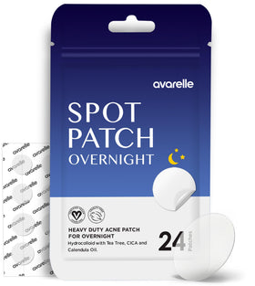 AVARELLE front packaging showing 24 count and benefits for quick spot care