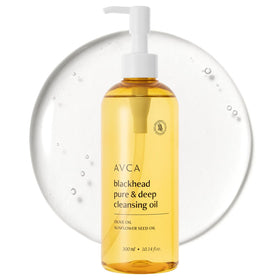 AVCA front packaging 300ml showing large cleanser bottle for value