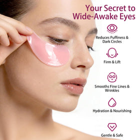 AveCera gel texture on fingertip showing hydrating hyaluronic benefit