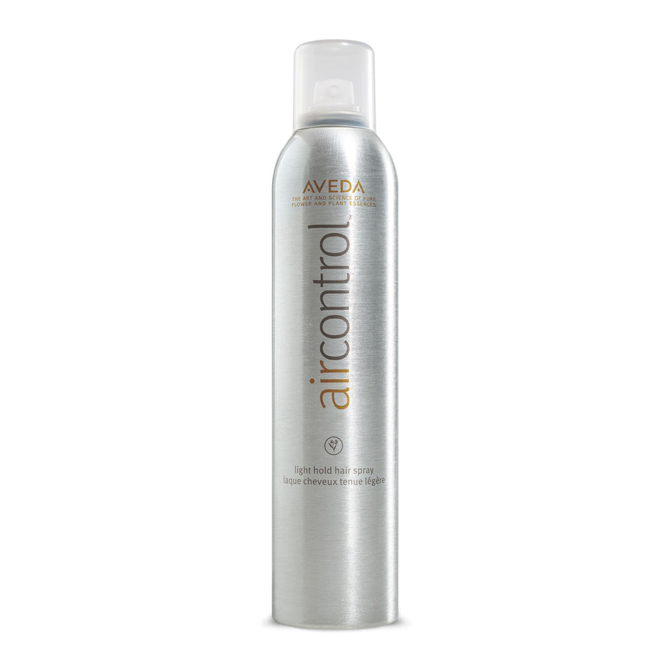 Aveda Air Control front packaging showing product and brand for travel-ready hold