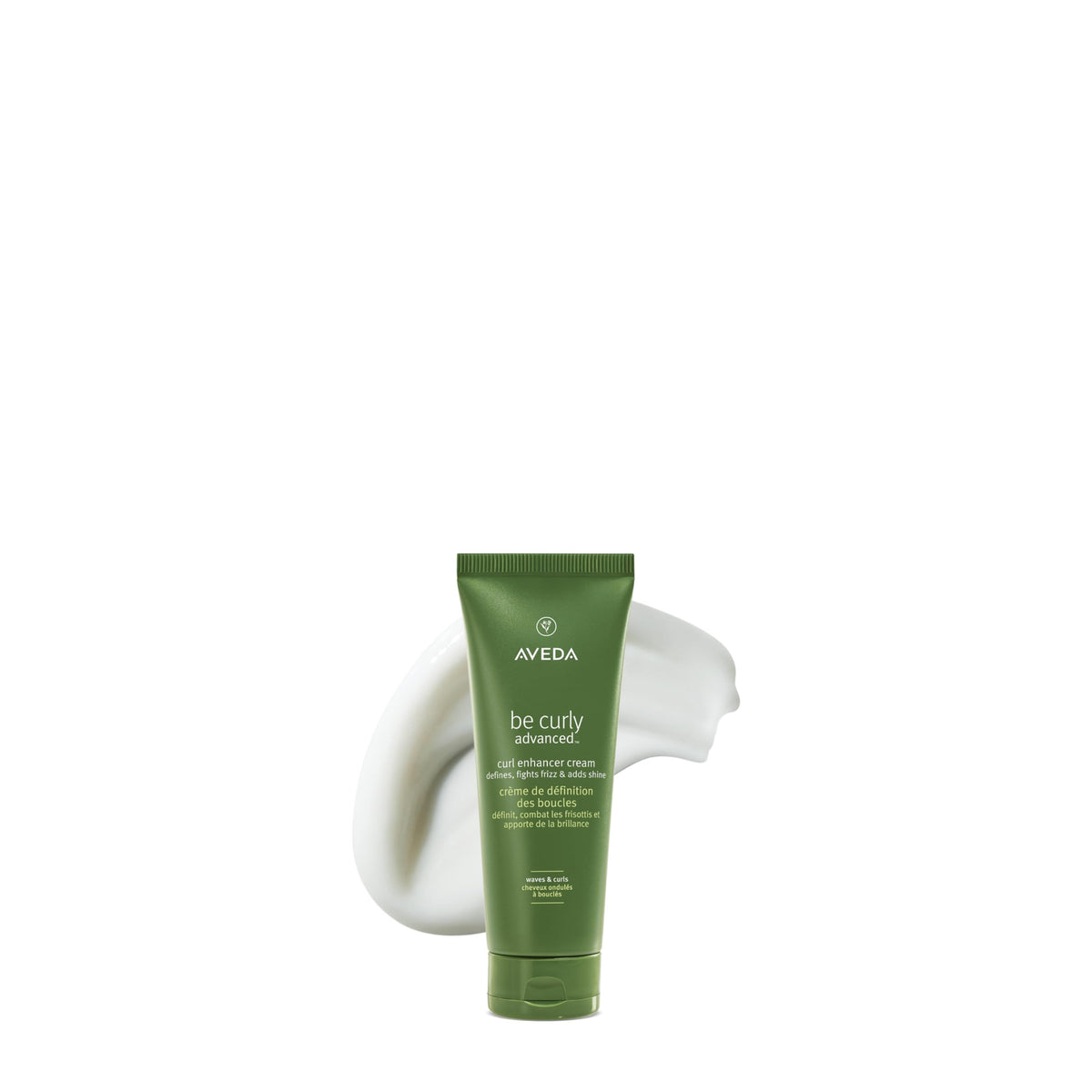 Aveda Be Curly front packaging showing product and benefits