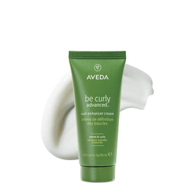 Aveda Be Curly front packaging showing tube and label, highlighting brand benefit