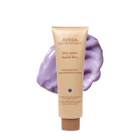 Aveda Blue Malva front bottle showing label and size, conveys product clarity