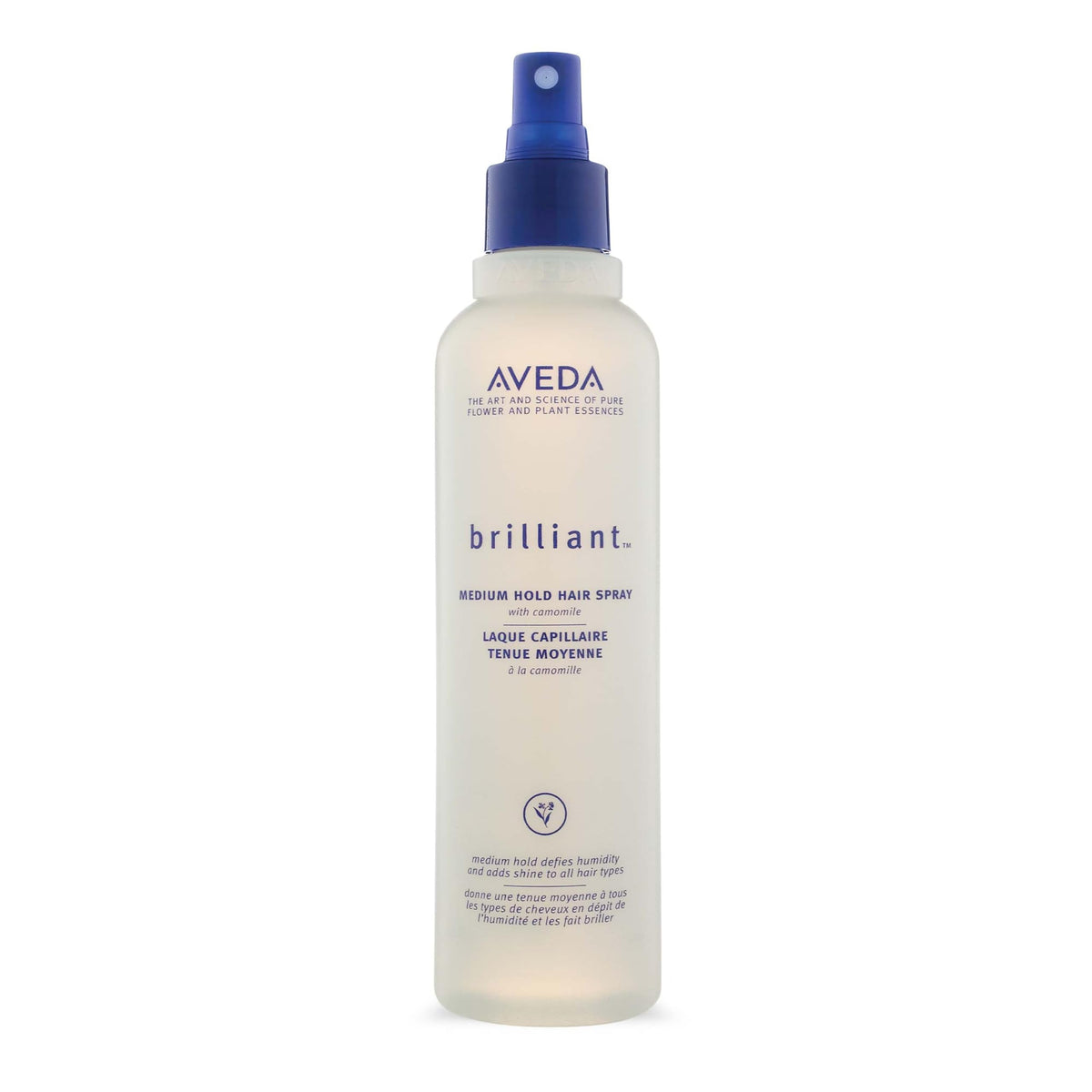 Aveda front packaging showing product and benefits