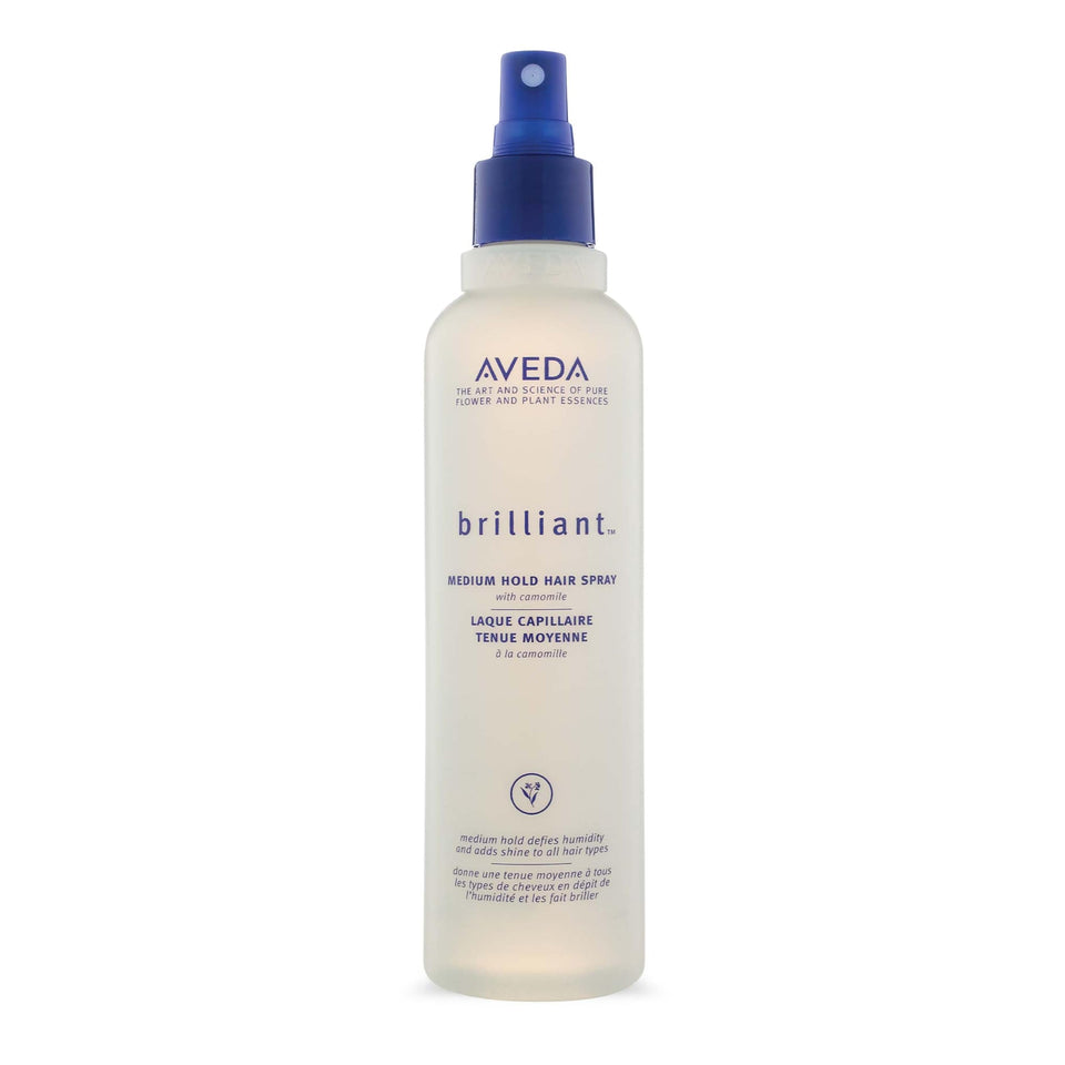 Aveda front packaging showing product and benefits