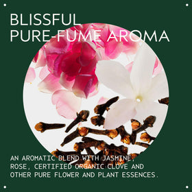 Aveda Brilliant label closeup highlighting natural-derived ingredients benefit