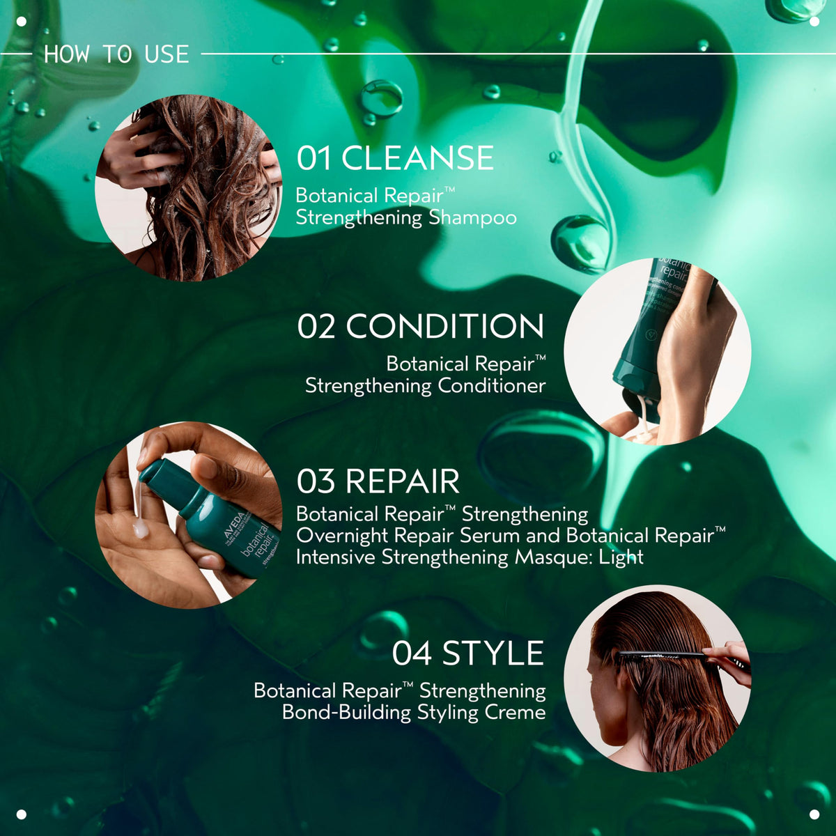 Aveda conditioner bottle held in hand for size and volume reference, travel-friendly benefit