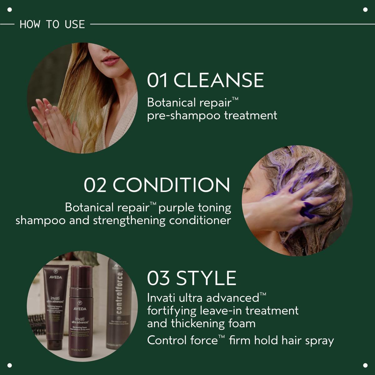 Fine mist texture from Aveda Control Force showing lightweight finish benefits