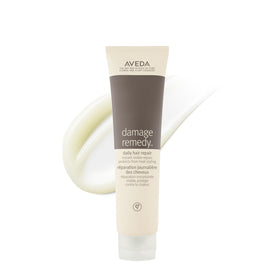 Aveda Damage Remedy front bottle shot showing compact packaging and clarity