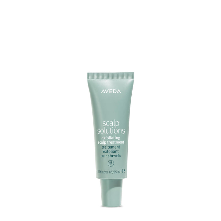 Aveda bottle front view showing product and clean packaging benefit