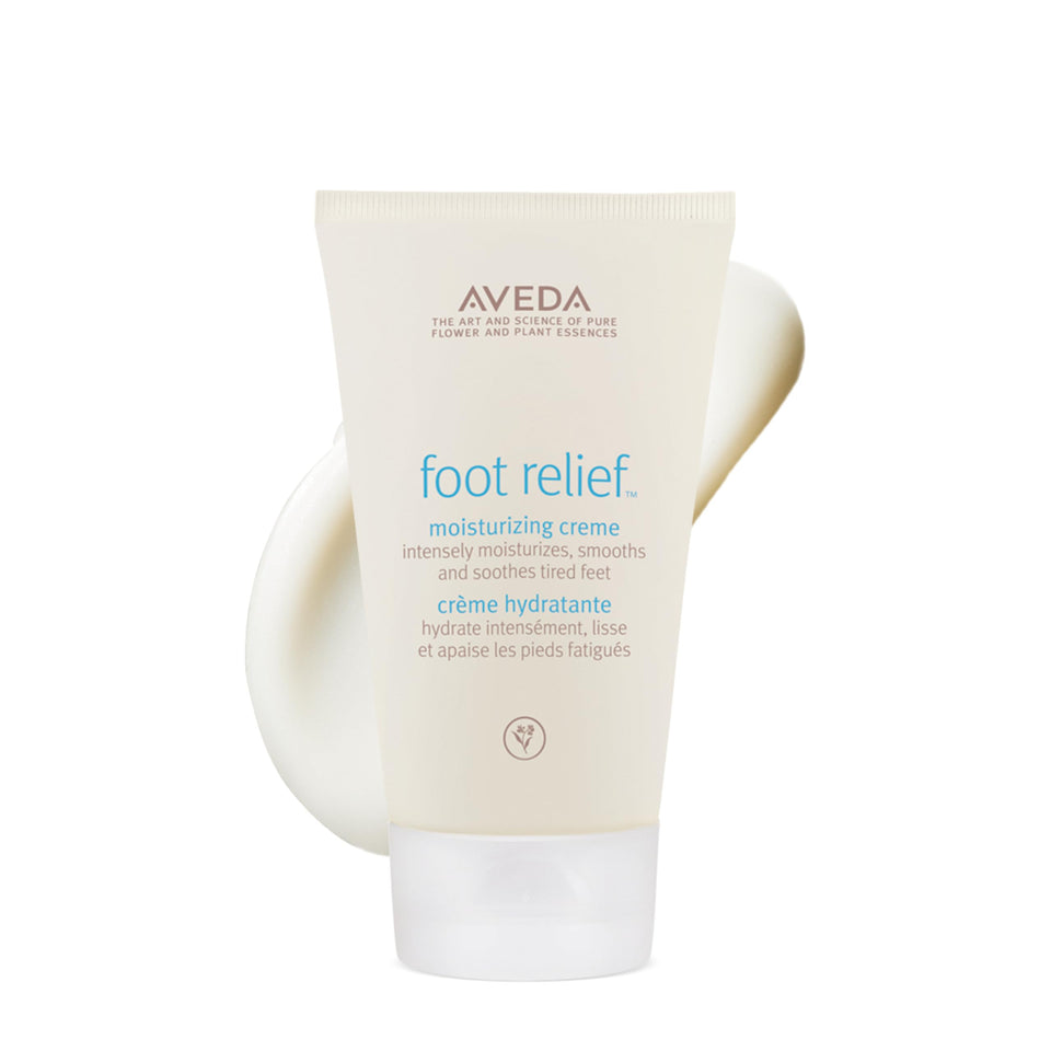 Aveda Foot Relief front label showing brand and soothing benefits