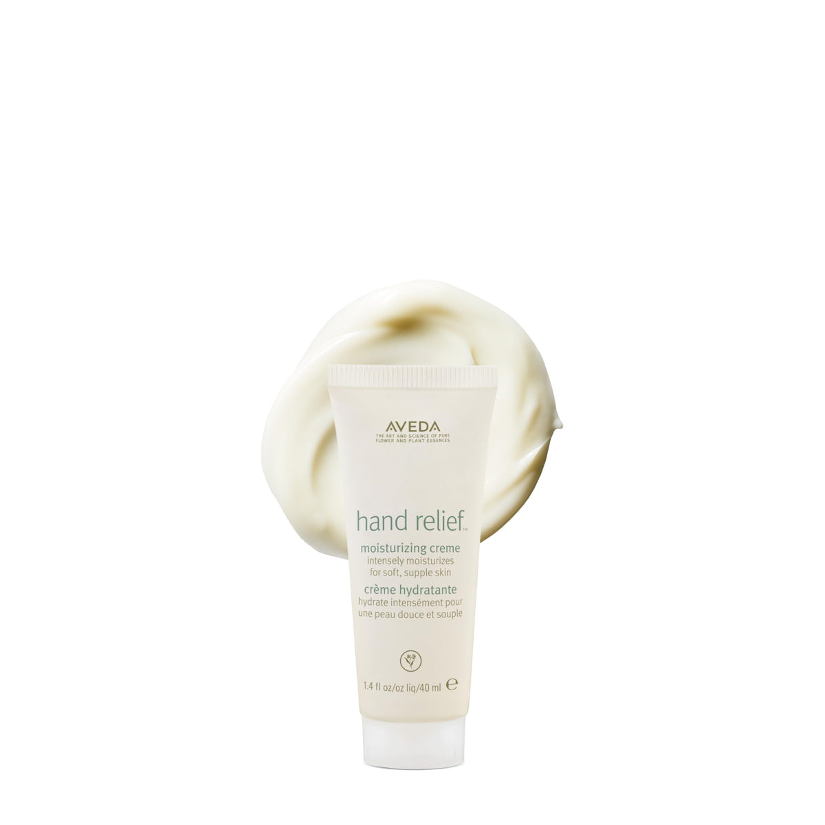 Aveda front packaging showing the hand cream and brand for soothing hydration