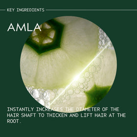 Close-up of mousse texture from Aveda Invati Ultra showing airy, lightweight foam
