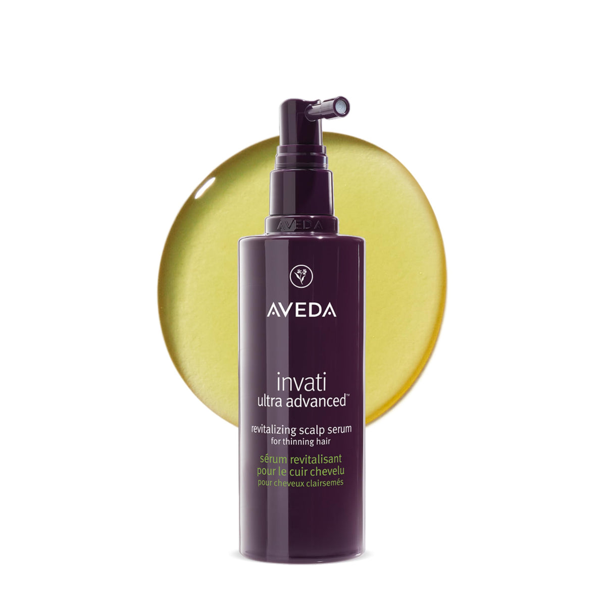 Aveda Invati Ultra front packaging showing bottle and label for quick ID and trust
