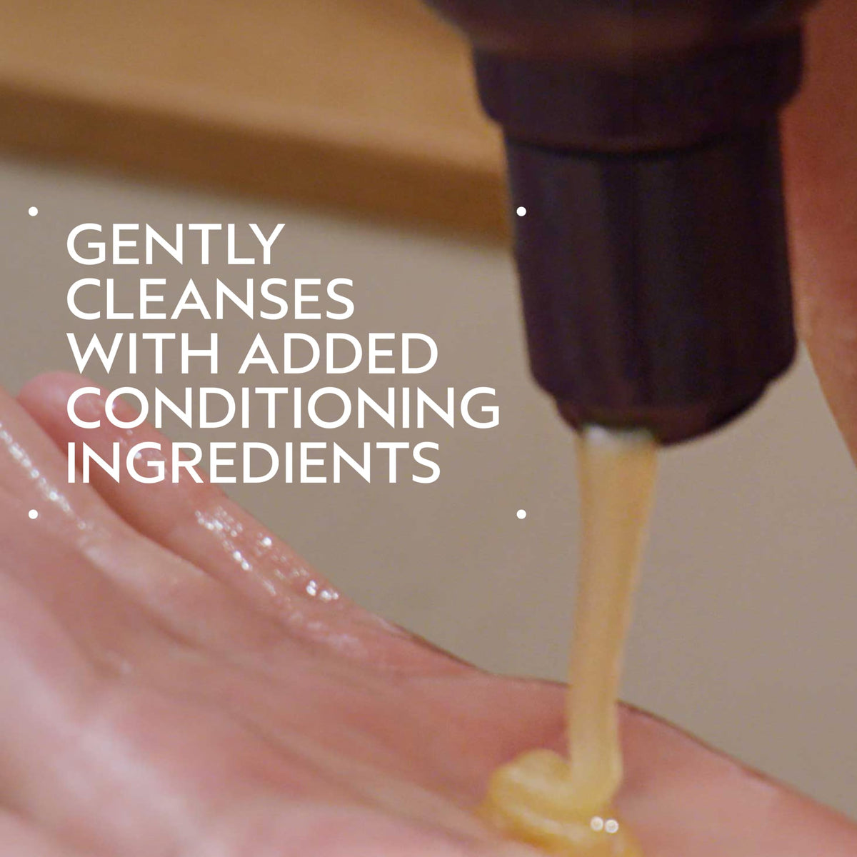 Aveda Invati Ultra pump dispenser demonstrating easy salon-style use