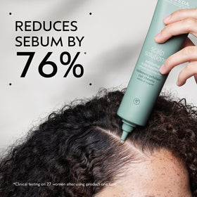 Aveda gel texture close-up highlighting smooth spreadability benefit