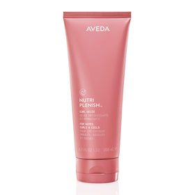 Aveda Nutriplenish Curl Gelée front bottle view showing label and volume benefit