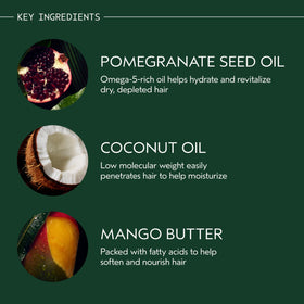 Creamy shampoo texture on hand, Aveda nourishing feel and lightweight hydration
